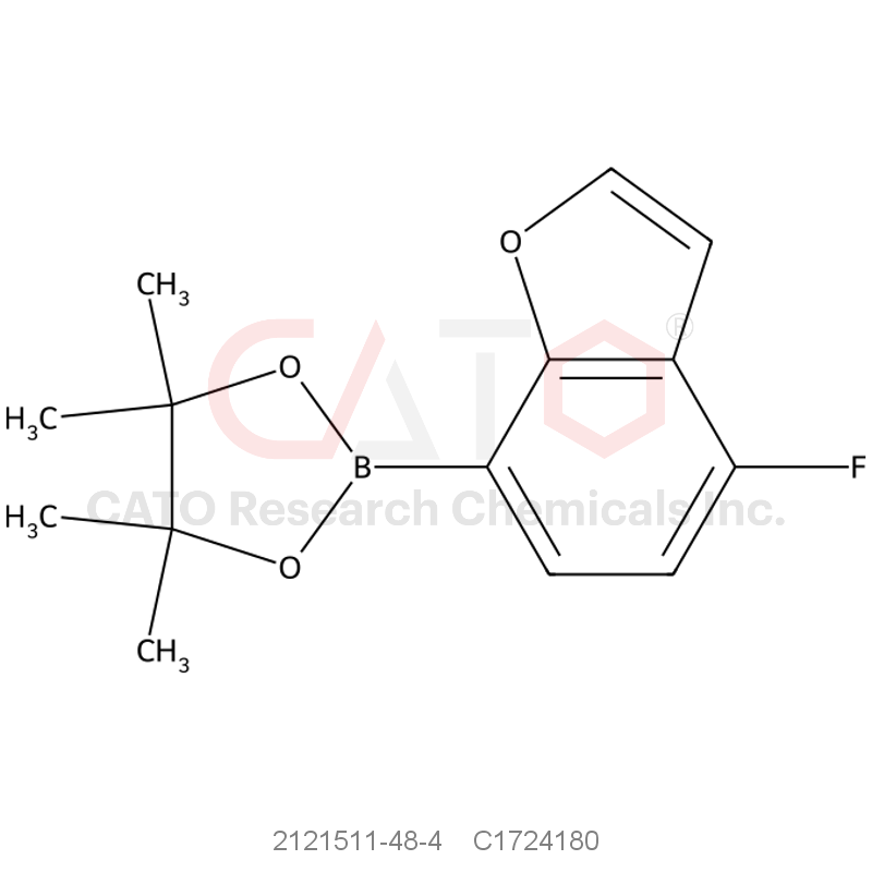CAS No.:2121511-48-4,4-Fluorobenzofuran-7-boronic acid pinacol ester