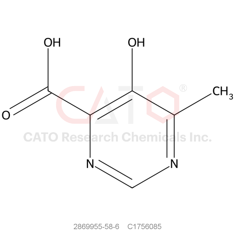 CAS No.:2869955-58-6,5-hydroxy-6-methyl-pyrimidine-4-carboxylic acid