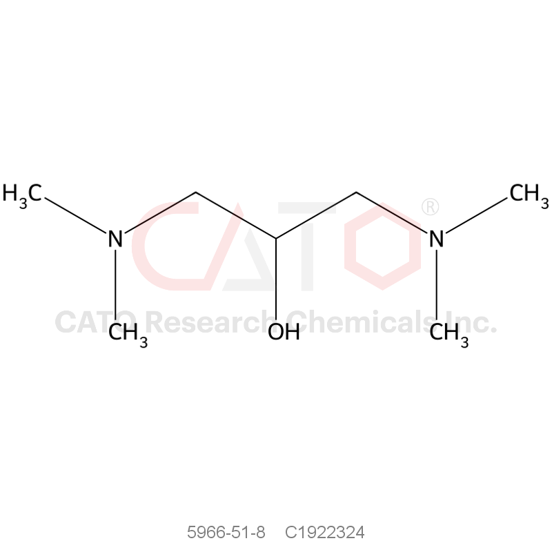 CAS No.:5966-51-8,5966-51-8
1,3-Bis(dimethylamino)propan-2-ol
2-Propanol, 1,3-bis(dimethylamino)-
4-04-00-01695 (Beilstein Handbook Reference)
AI3-61598
1,3-Bis(dimethylamino)-2-propanol
BRN 1446002
EINECS 227-754-5