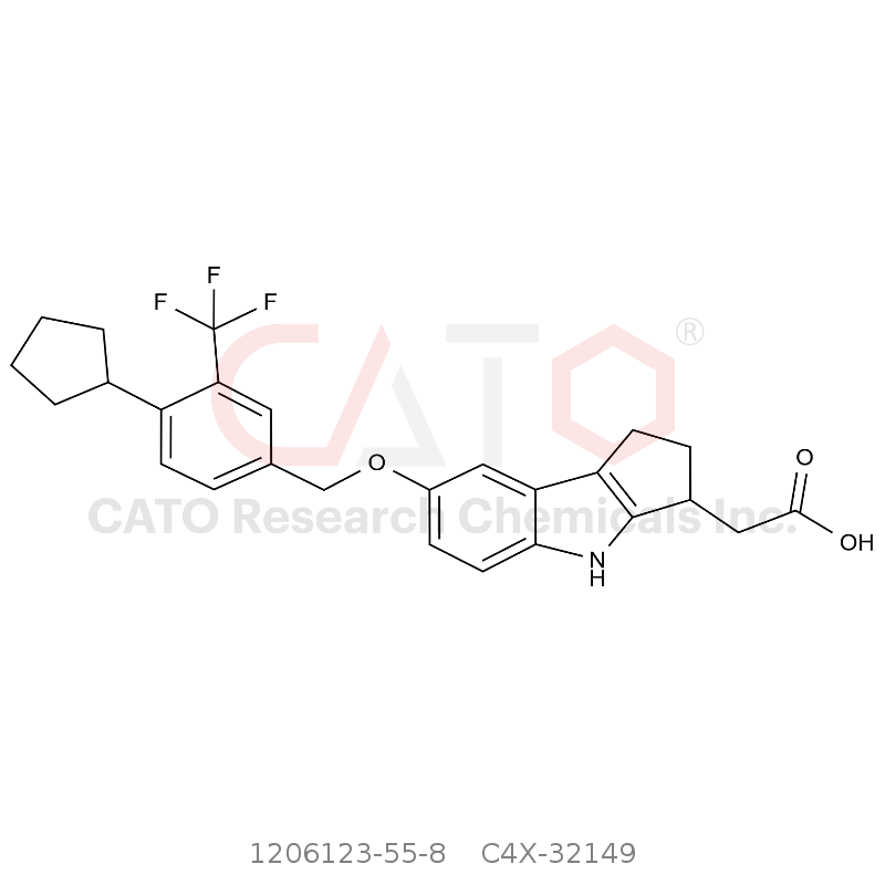 CAS No.:1206123-55-8,Etrasimod Impurity 9