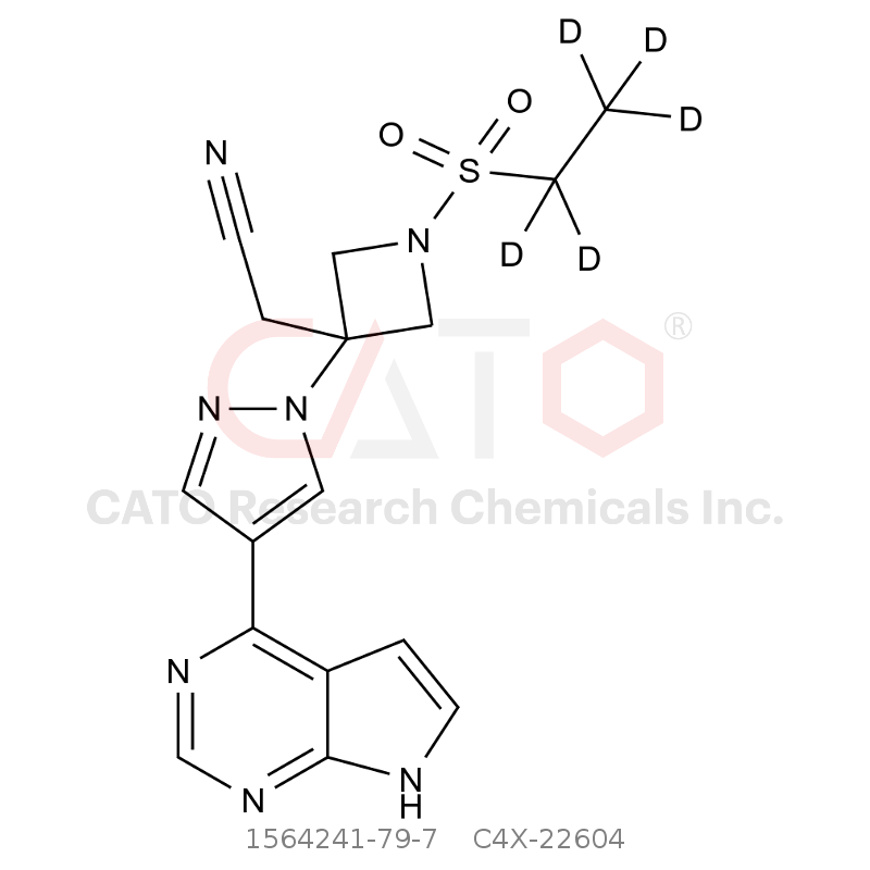 CAS No.:1564241-79-7,巴瑞替尼-d5