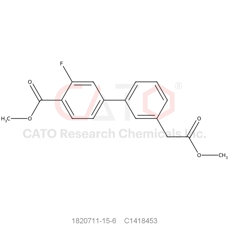 CAS No.:1820711-15-6,Methyl 2-fluoro-4-[3-(2-methoxy-2-oxoethyl)phenyl]benzoate