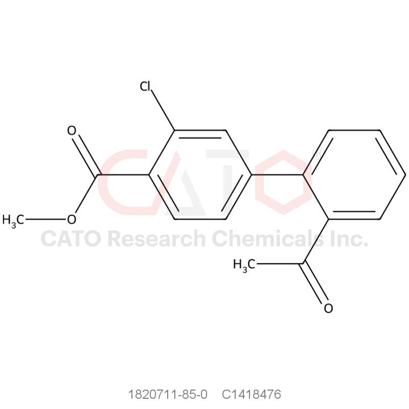CAS No.:1820711-85-0,Methyl 4-(2-acetylphenyl)-2-chlorobenzoate