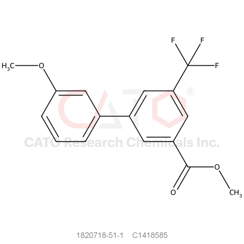 CAS No.:1820718-51-1,Methyl 3-(3-methoxyphenyl)-5-(trifluoromethyl)benzoate