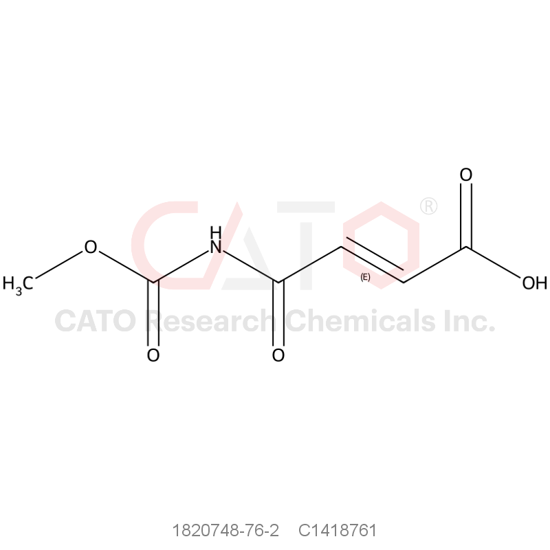 CAS No.:1820748-76-2,(E)-4-((Methoxycarbonyl)amino)-4-oxobut-2-enoic acid