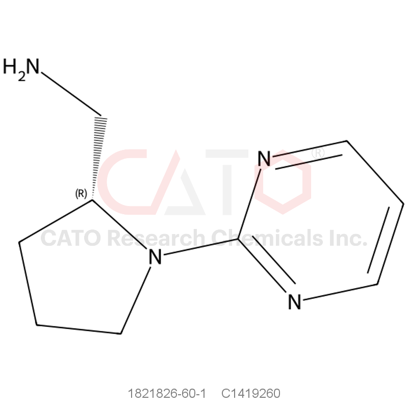 CAS No.:1821826-60-1,(R)-(1-(Pyrimidin-2-yl)pyrrolidin-2-yl)methanamine