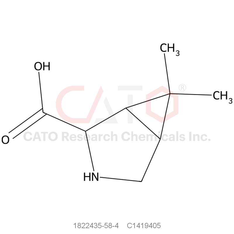 CAS No.:1822435-58-4,6,6-Dimethyl-3-azabicyclo[3.1.0]Hexane-2-carboxylic acid