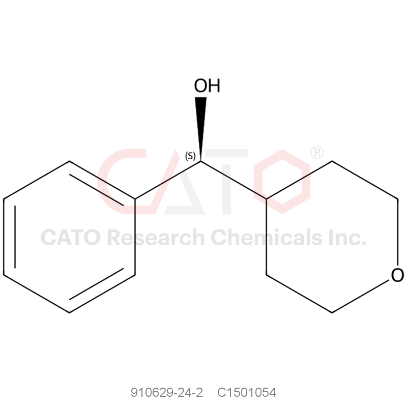 CAS No.:910629-24-2,(S)-Phenyl(tetrahydro-2H-pyran-4-yl)methanol