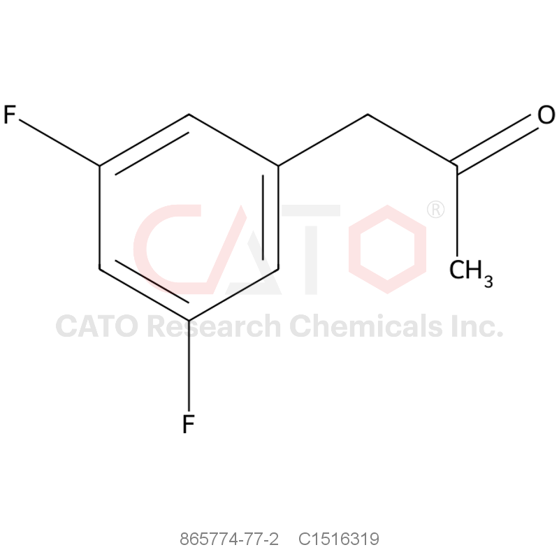 CAS No.:865774-77-2,1-(3,5-Difluorophenyl)propan-2-one