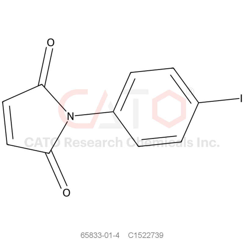 CAS No.:65833-01-4,1-(4-Iodophenyl)-2,5-dihydro-1H-pyrrole-2,5-dione