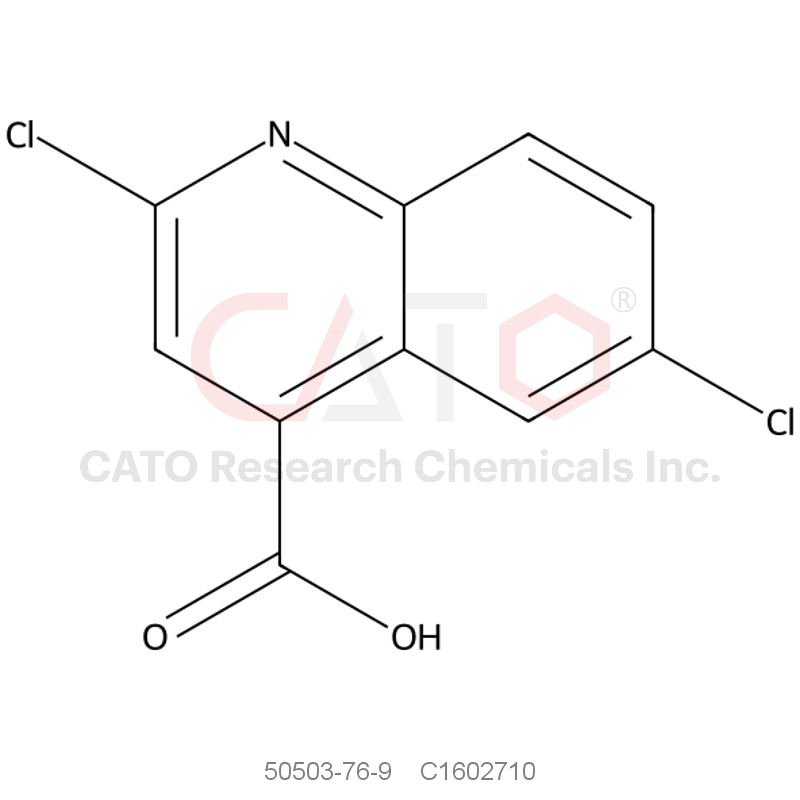 CAS No.:50503-76-9,2,6-Dichloroquinoline-4-carboxylic acid