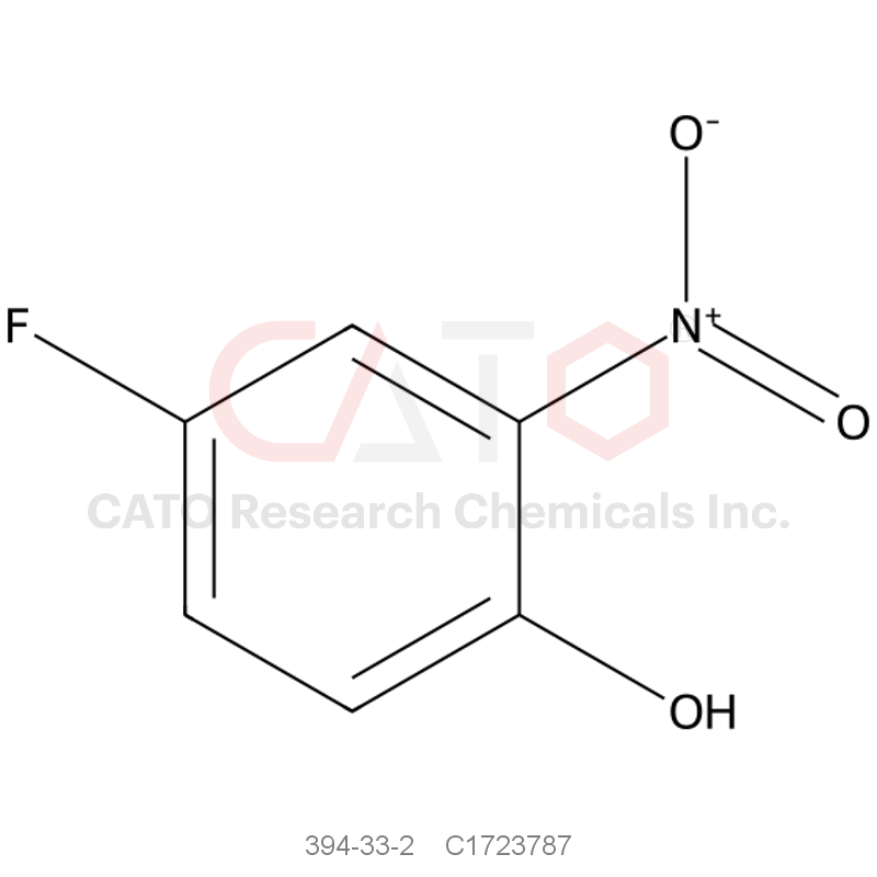 CAS No.:394-33-2,2-硝基-4-氟苯酚