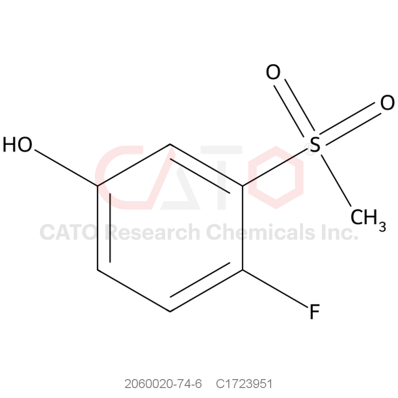 CAS No.:2060020-74-6,4-fluoro-3-methanesulfonylphenol