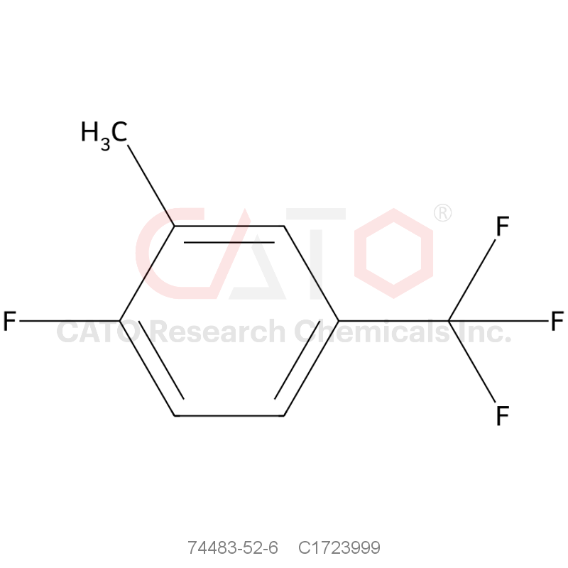 CAS No.:74483-52-6,4-Fluoro-3-methylbenzotrifluoride