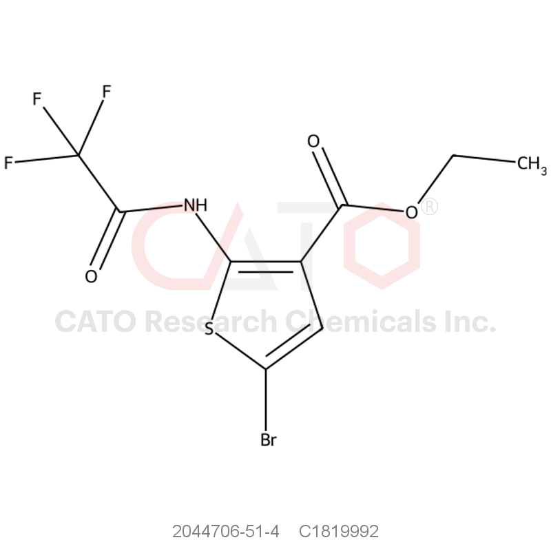 CAS No.:2044706-51-4,Ethyl 5-bromo-2-(2,2,2-trifluoroacetamido)thiophene-3-carboxylate