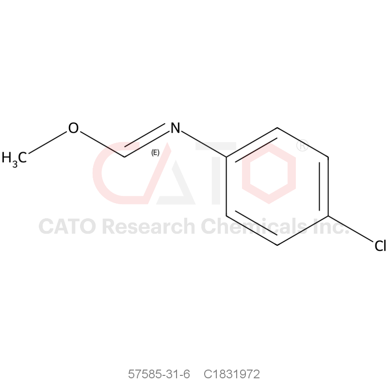 CAS No.:57585-31-6,Methyl (E)-N-(4-chlorophenyl)formimidate