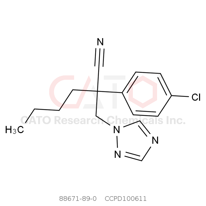 CAS No.:88671-89-0,腈菌唑