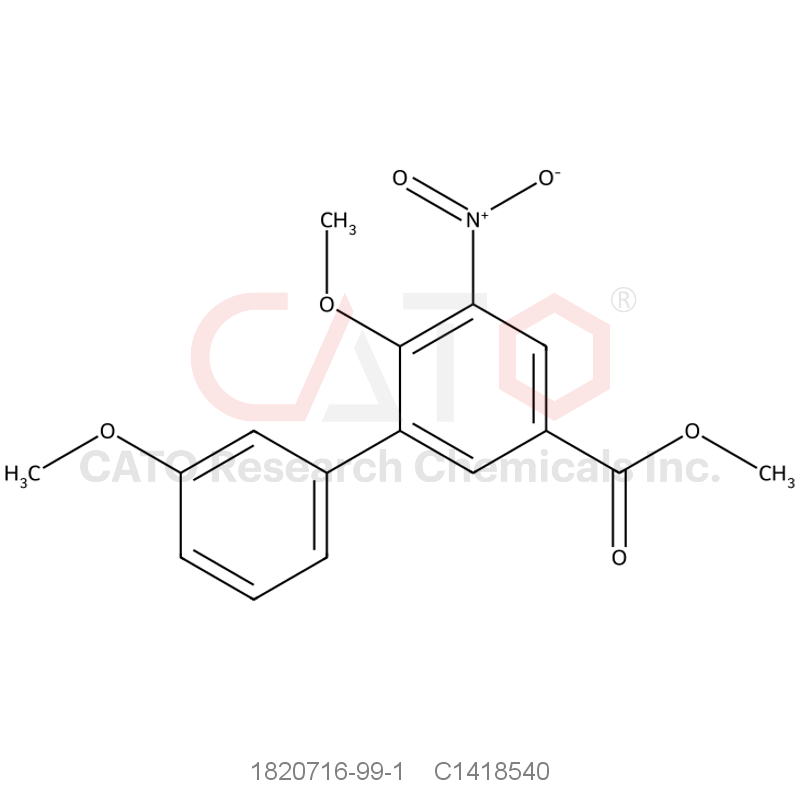 CAS No.:1820716-99-1,Methyl 4-methoxy-3-(3-methoxyphenyl)-5-nitrobenzoate