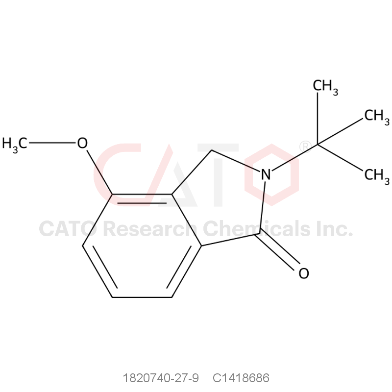 CAS No.:1820740-27-9,2-tert-Butyl-4-methoxy-3H-isoindol-1-one