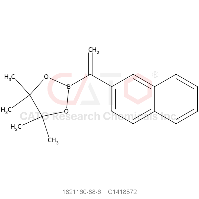 CAS No.:1821160-88-6,4,4,5,5-Tetramethyl-2-(1-(naphthalen-2-yl)vinyl)-1,3,2-dioxaborolane