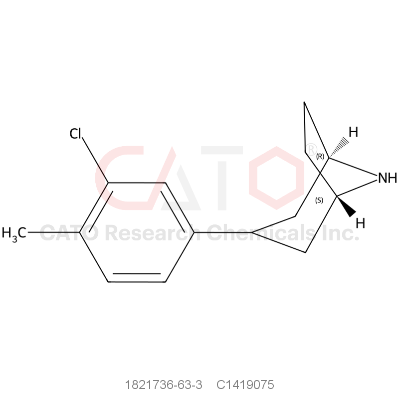 CAS No.:1821736-63-3,(1R,5S)-3-(3-chloro-4-methylphenyl)-8-azabicyclo[3.2.1]Octane