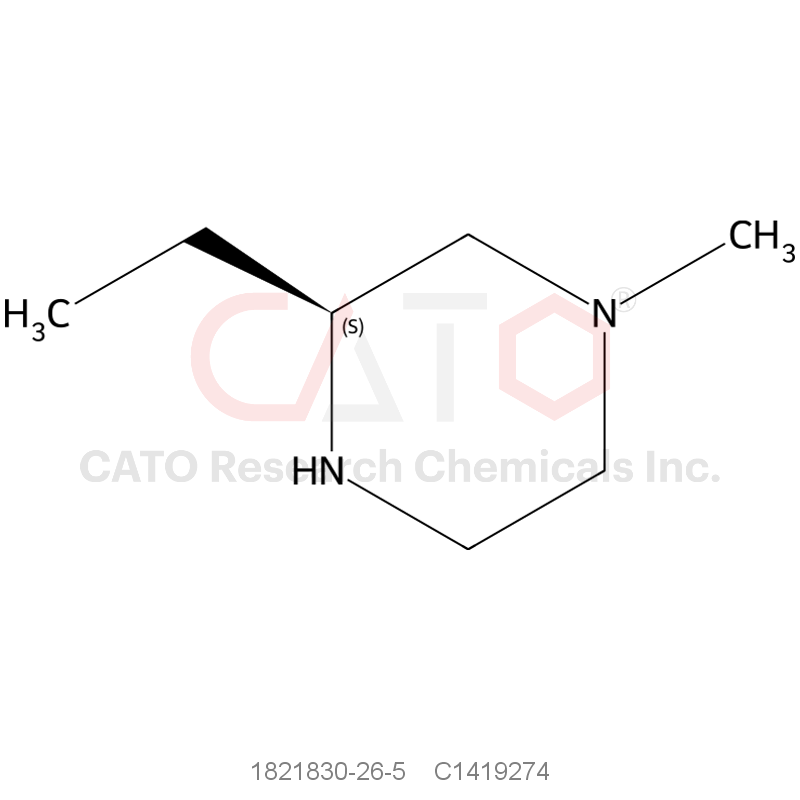 CAS No.:1821830-26-5,(3S)-3-ethyl-1-methyl-piperazine