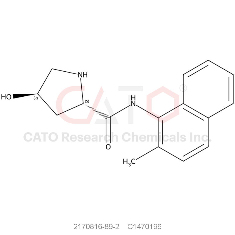CAS No.:2170816-89-2,(2S,4R)-4-Hydroxy-N-(2-methylnaphthalen-1-yl)pyrrolidine-2-carboxamide