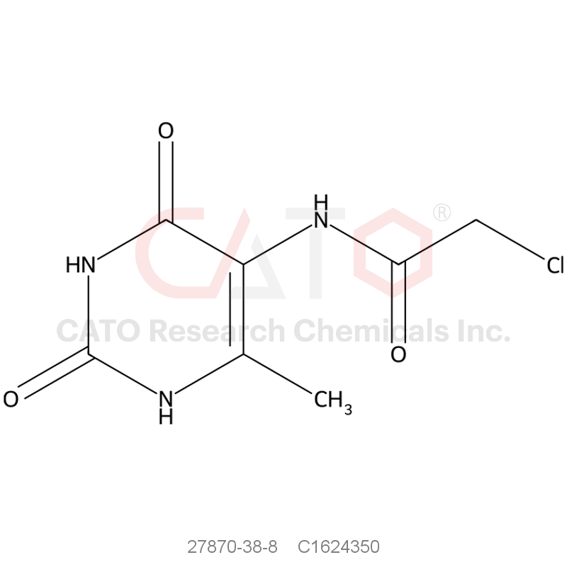CAS No.:27870-38-8,2-Chloro-N-(6-methyl-2,4-dioxo-1,2,3,4-tetrahydropyrimidin-5-yl)acetamide