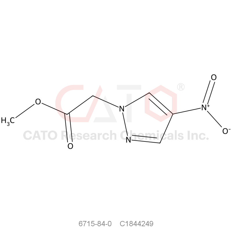 CAS No.:6715-84-0,Methyl 4-Nitro-1H-pyrazole-1-acetate