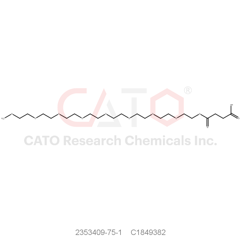 CAS No.:2353409-75-1,m-PEG8-ethoxycarbonyl-propanoic acid