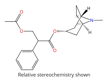 CAS No.:16655-60-0,（3-内）-8-甲基-8-氮杂二环[3.2.1]辛-3-基α-[（乙酰氧基）甲基]苯乙酸酯
