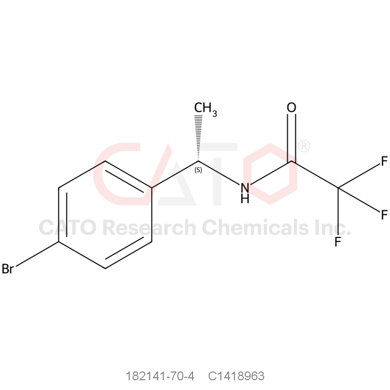 CAS No.:182141-70-4,(S)-N-(1-(4-Bromophenyl)ethyl)-2,2,2-trifluoroacetamide