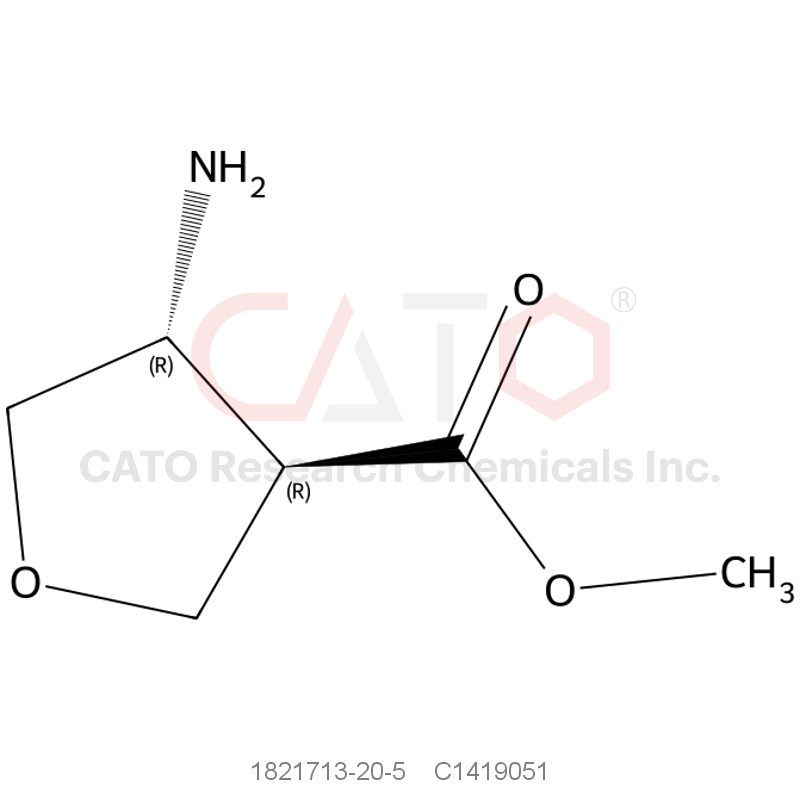 CAS No.:1821713-20-5,Methyl (3R,4R)-4-aminotetrahydrofuran-3-carboxylate