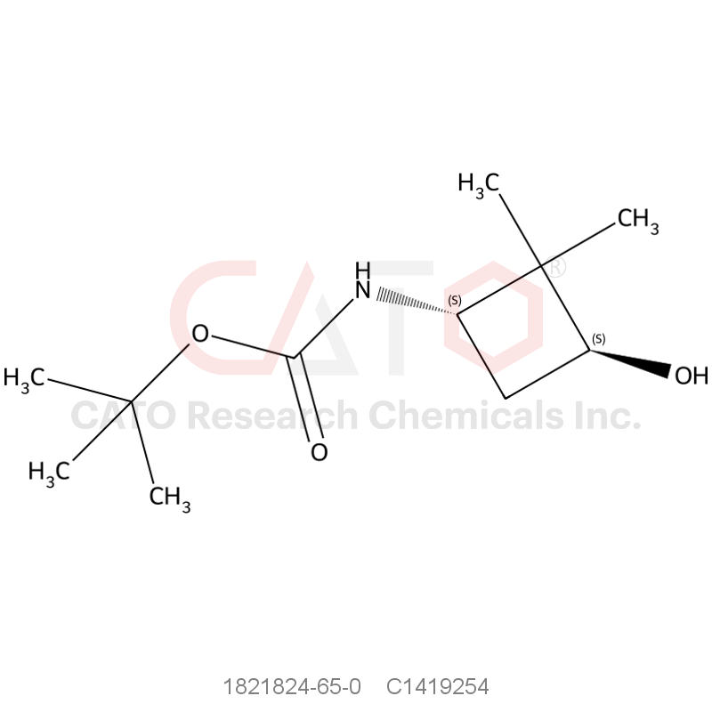 CAS No.:1821824-65-0,Tert-butyl ((1S,3S)-3-hydroxy-2,2-dimethylcyclobutyl)carbamate