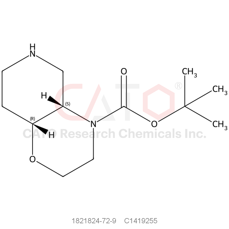 CAS No.:1821824-72-9,tert-Butyl (4aS,8aR)-octahydro-4H-pyrido[4,3-b][1,4]oxazine-4-carboxylate