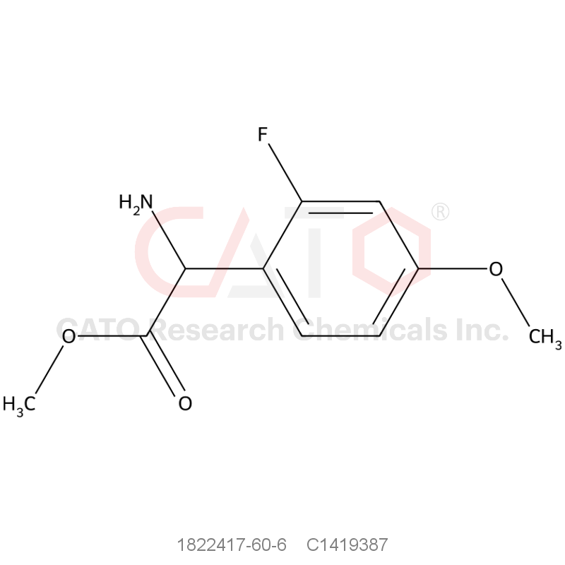 CAS No.:1822417-60-6,Methyl 2-Amino-2-(2-fluoro-4-methoxyphenyl)acetate