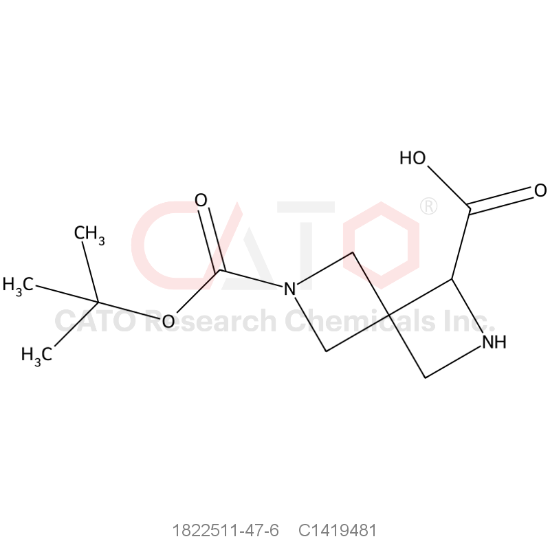 CAS No.:1822511-47-6,6-(Tert-butoxycarbonyl)-2,6-diazaspiro[3.3]Heptane-1-carboxylic acid