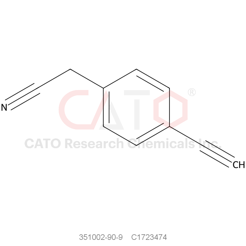 CAS No.:351002-90-9,4-乙炔基苯乙腈