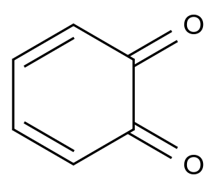 1，2-苯醌 1,2-Benzoquinone CAS 583-63-1 结构式 Chemical Structure
