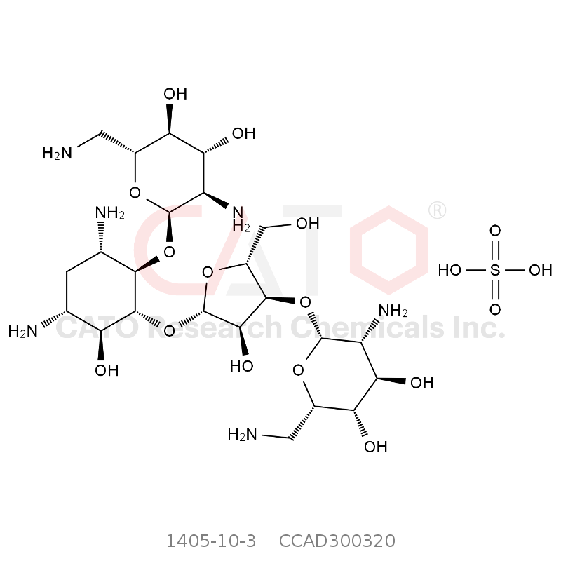CAS No.:1405-10-3,硫酸新霉素