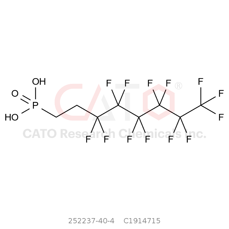 CAS No.:252237-40-4,1H,1H,2H,2H-全氟辛烷膦酸