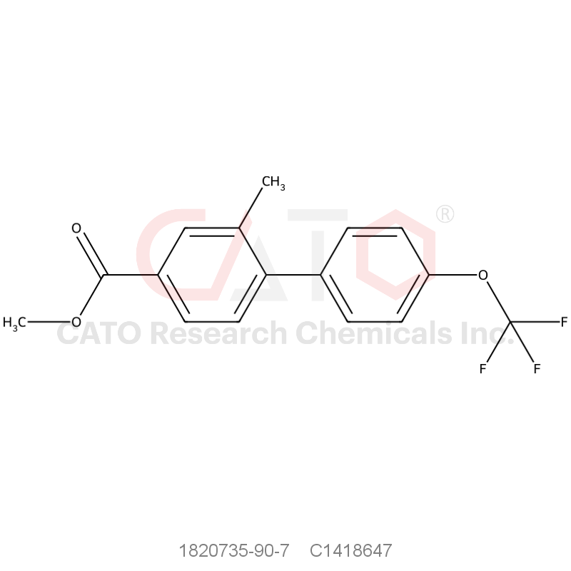 CAS No.:1820735-90-7,Methyl 3-methyl-4-[4-(trifluoromethoxy)phenyl]benzoate