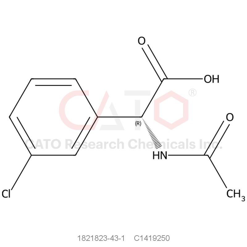 CAS No.:1821823-43-1,(R)-2-Acetamido-2-(3-chlorophenyl)acetic acid