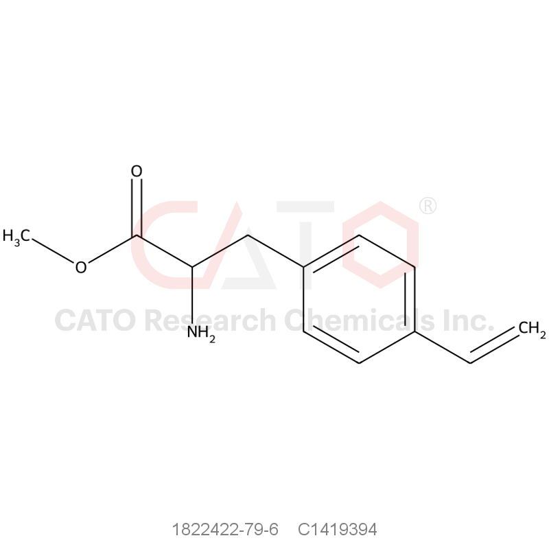 CAS No.:1822422-79-6,Methyl 2-amino-3-(4-vinylphenyl)propanoate