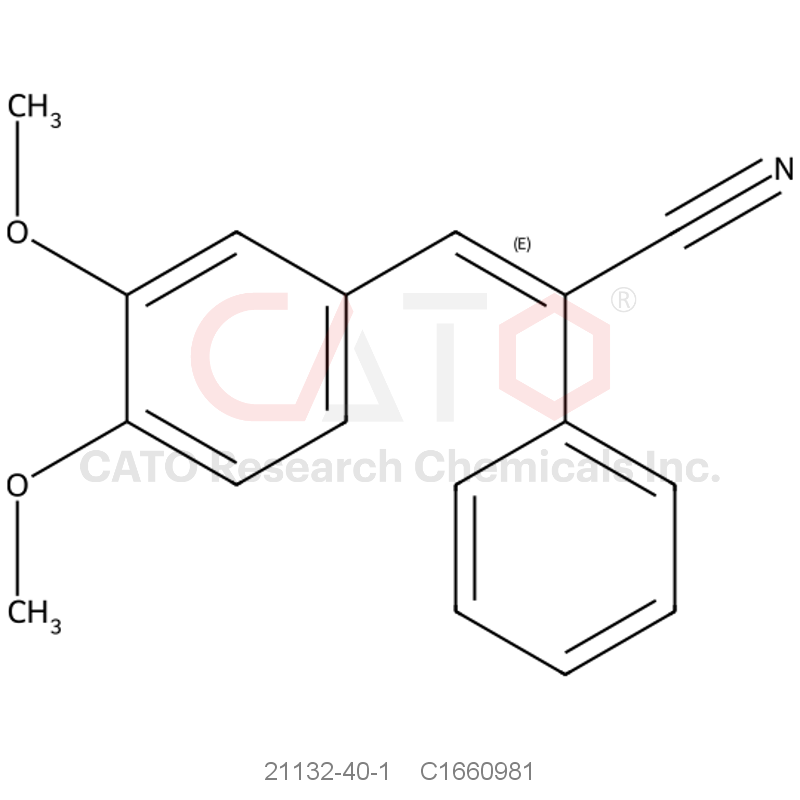 CAS No.:21132-40-1,3,4-Dimethoxy-α-Phenylcinnamonitrile