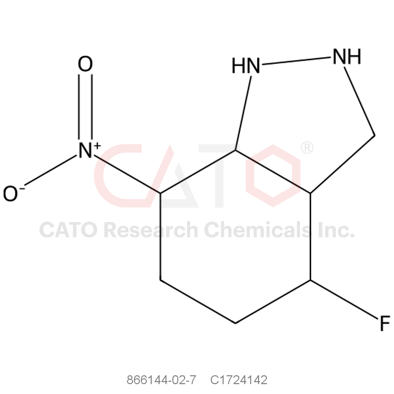 CAS No.:866144-02-7,4-氟7-硝基吲唑