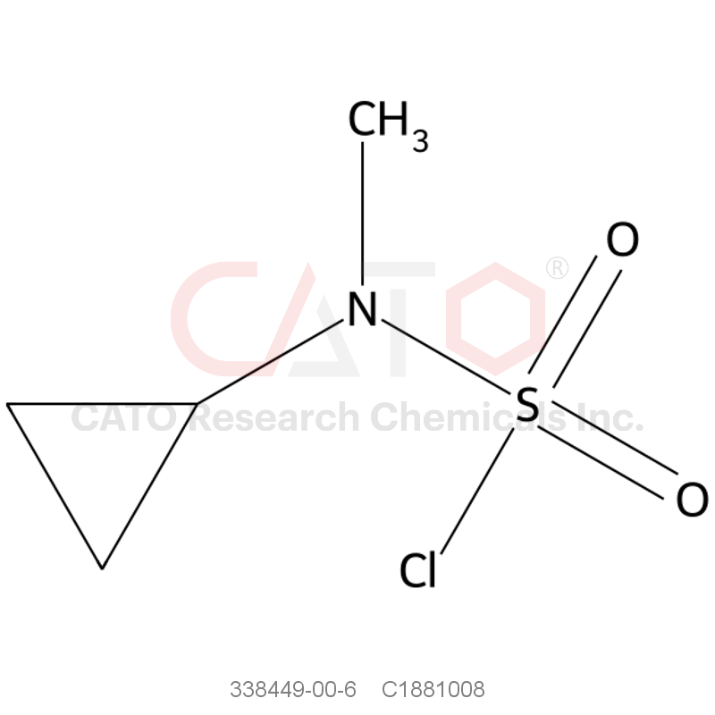 CAS No.:338449-00-6,N-cyclopropyl-N-methylsulfamoyl chloride