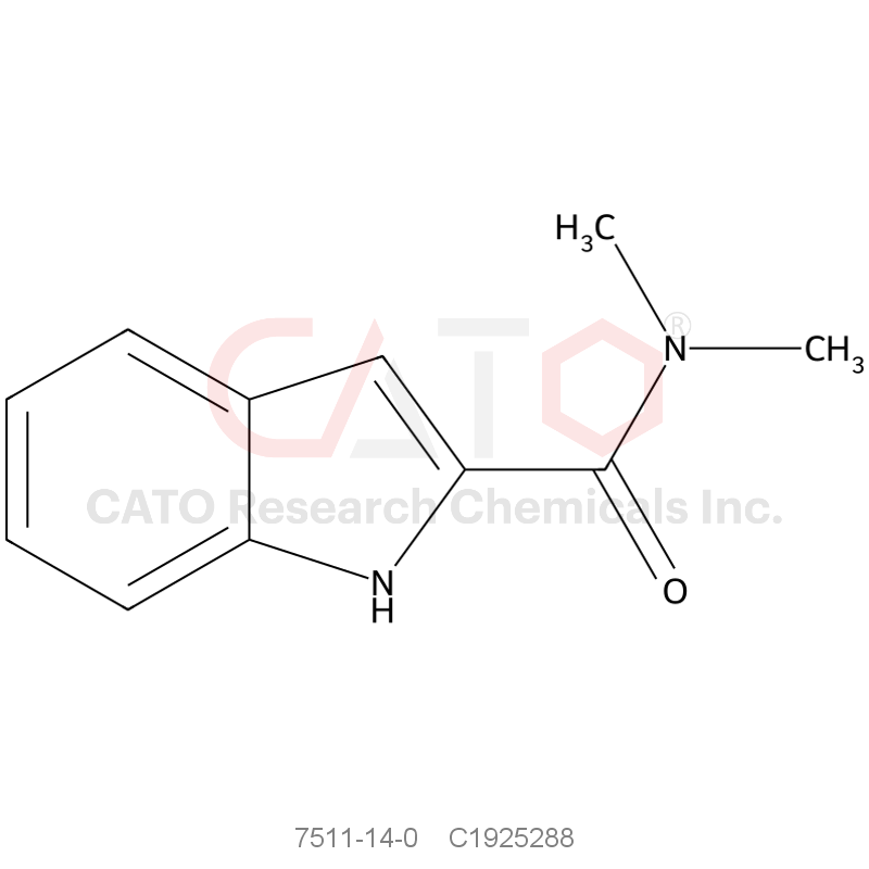 CAS No.:7511-14-0,7511-14-0
N,N-dimethyl-1H-indole-2-carboxamide
DTXSID90324181