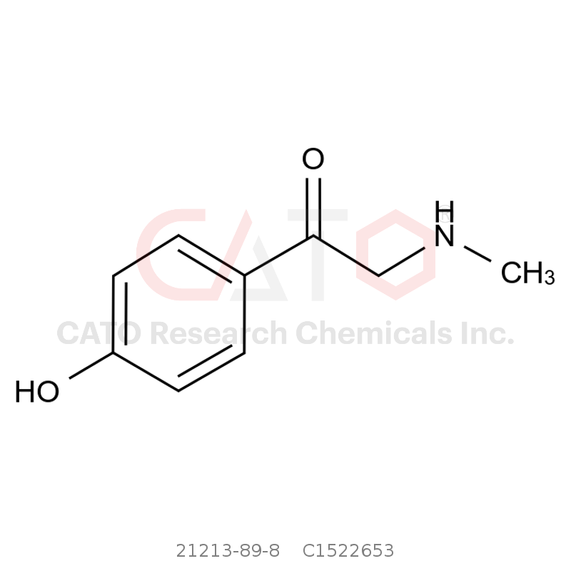 CAS No.:21213-89-8,1-（4-羟基苯基）-2-（甲氨基）乙-1-酮