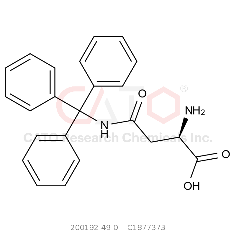 CAS No.:200192-49-0,N'-(三苯甲基)-D-天冬酰胺